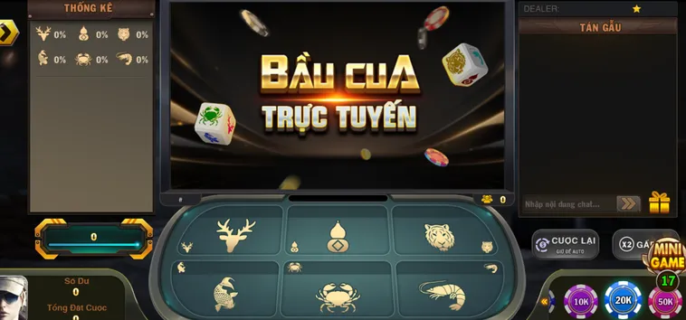 Đỉnh Cao Cá Cược Bầu Cua Live Tại VaoBet Với Tỷ Lệ Thưởng Cực Hấp Dẫn