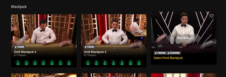 Blackjack Tại VaoBet Trải Nghiệm Đỉnh Cao Với Hàng Loạt Ưu Đãi Siêu Khủng Dành Cho Game Thủ