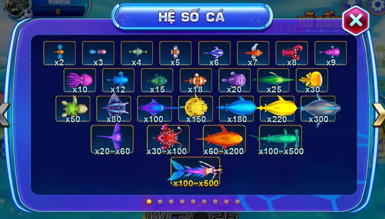 Siêu Phẩm Bắn Cá Tỷ Phú Đại Dương Tại VaoBet Với Hệ Thống Jackpot Siêu Lớn