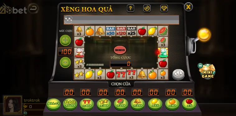 Siêu Phẩm Slot Game Xèng Hoa Quả Tại VaoBet Với Tỷ Lệ Thưởng Cực Hấp Dẫn