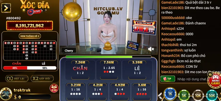 Xóc Đĩa Live Tại VaoBet Trải Nghiệm Đỉnh Cao Với Hệ Thống Cược Siêu Hấp Dẫn